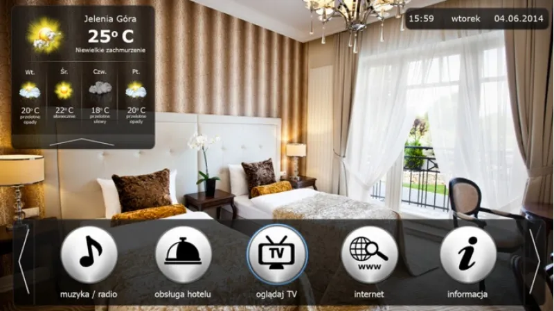 System IPTV dla hoteli i pensjonatów