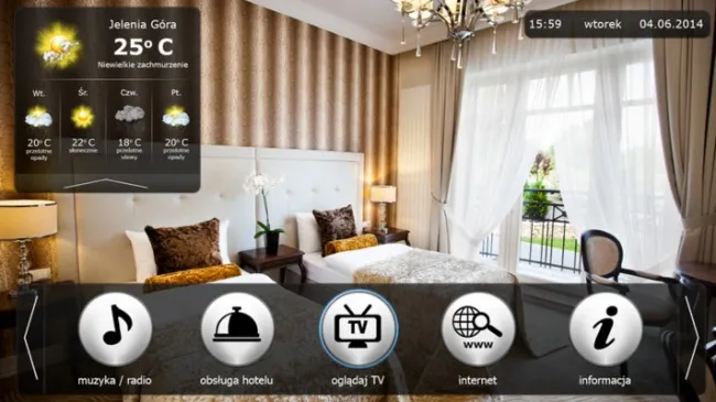 System IPTV dla hoteli i pensjonatów